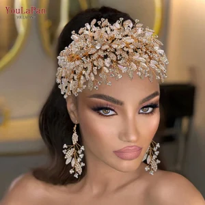 Accessori capelli sposa di lusso in cristalli e strass