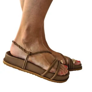 Mosaic Sandalo Infradito Donna Cuoio Rif.61